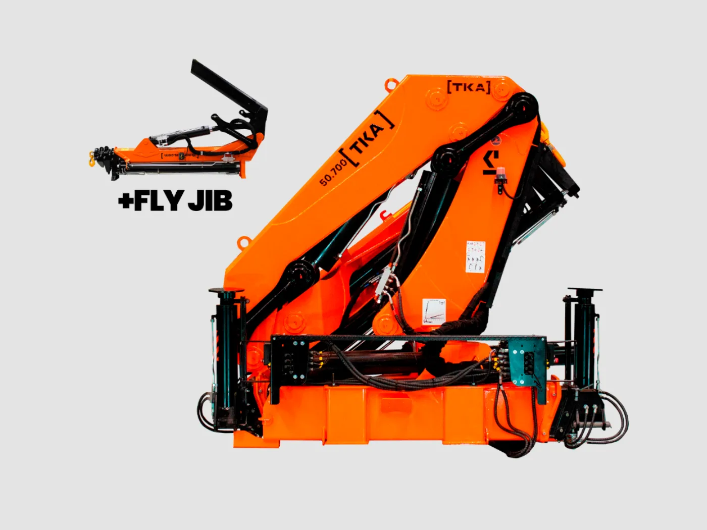 Guindaste articulado Munck TKA 50.700+FLYJIB