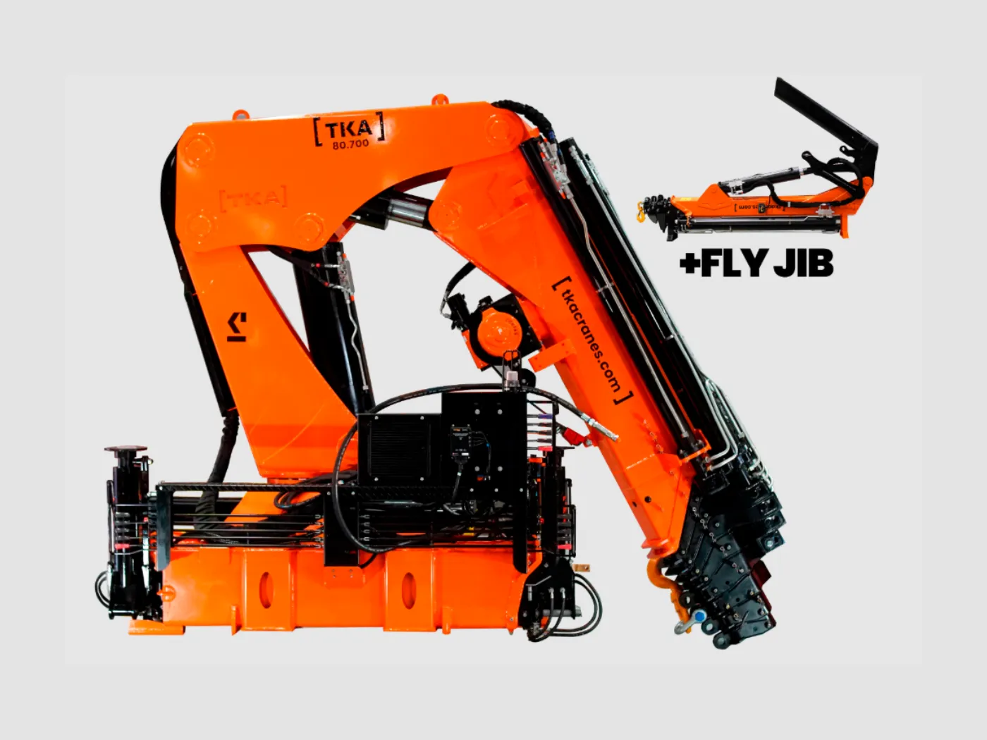 Guindaste articulado Munck TKA 80.700+FLYJIB