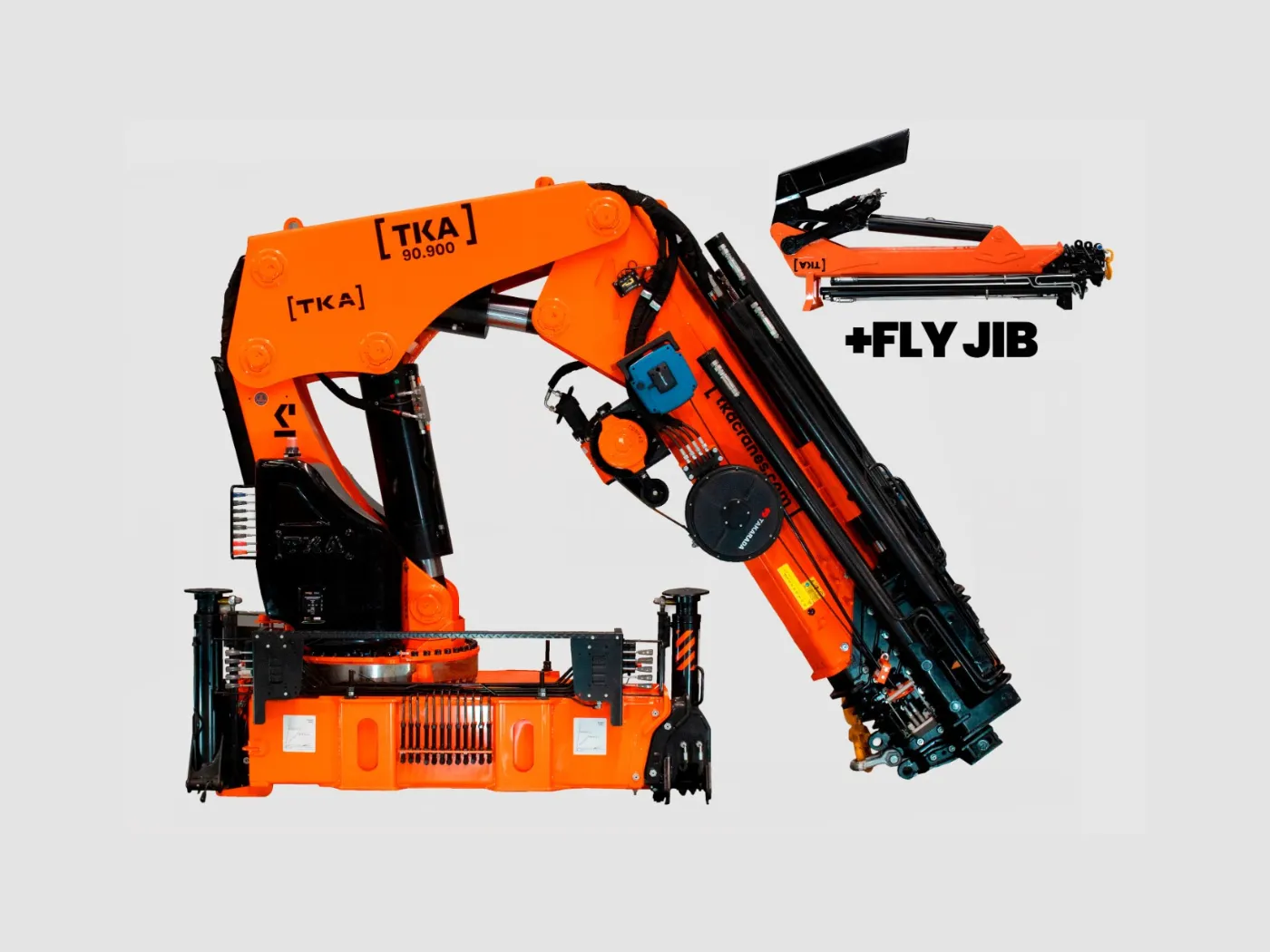Guindaste articulado Munck TKA 90.900+FLYJIB